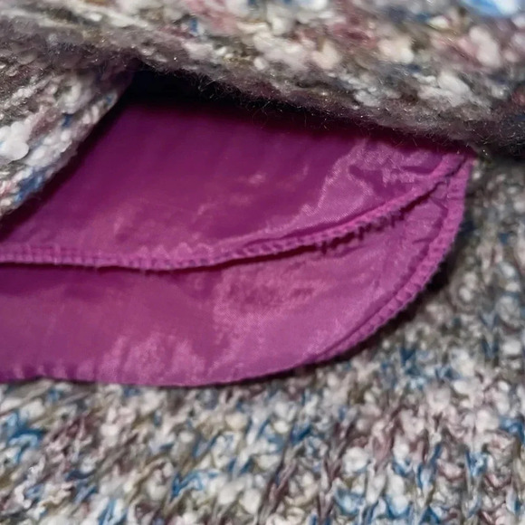 Vintage 1980s Monto Pan Le Chois Long Cardigan Sweater Jacket - Small. T - Picture 6 of 6